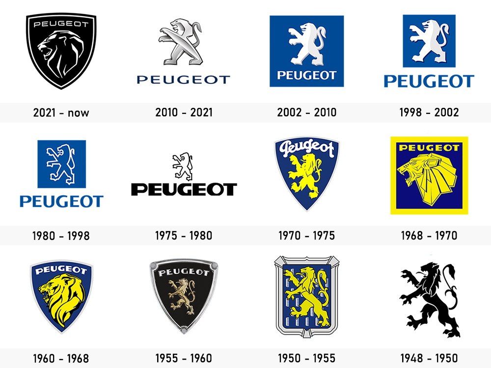 Evolution logo Peugeot #01