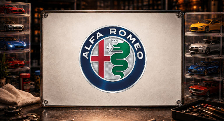 Alfa Romeo : le Biscione et la croix de Milan